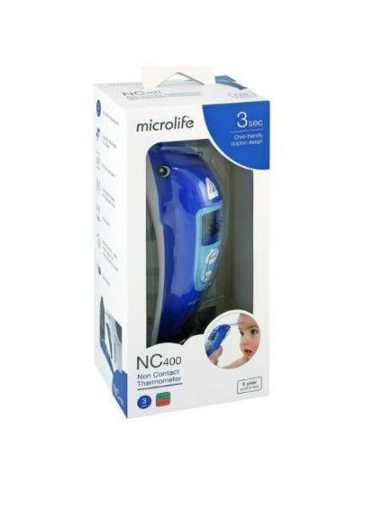 Інфрачервоний безконтактний термометр NC 400 для дітей гарантія 5 років Microlife (296930571)