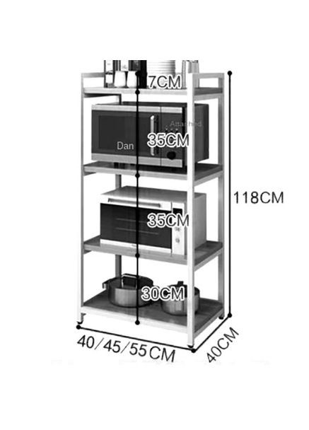 Стелаж кухонний з дерева Мідлен 445 зефір-каррі (СТА-4451532003) No Brand (327850036)