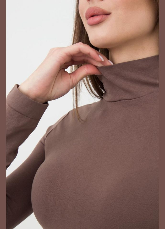 Водолазка женская бесшовная с короткой горловиной Giulia (316683829)