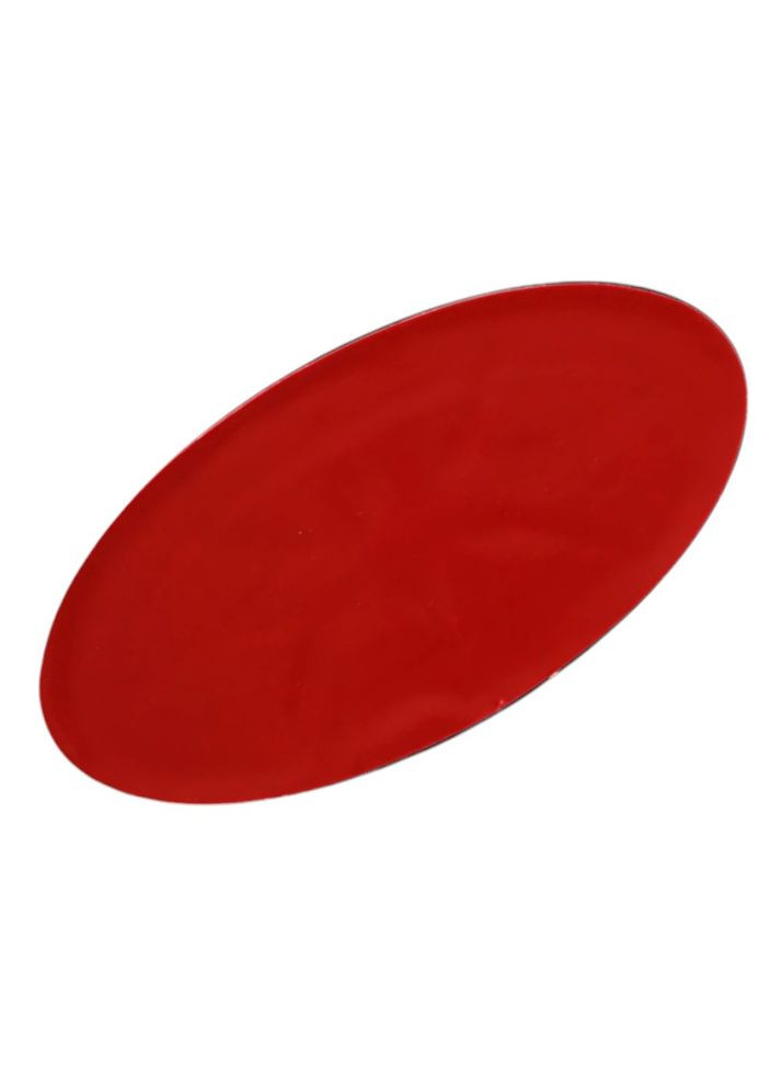 Эмблема руля черная с хромом 61х33 мм (на скотче) Kia (369611673)