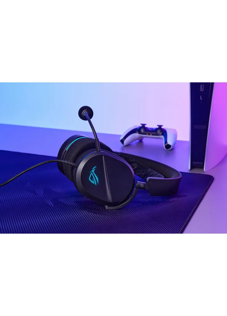 Навушники ROG Pelta Core USB-C RGB Black (90YH04E0-BHUA00) Asus (408523534)