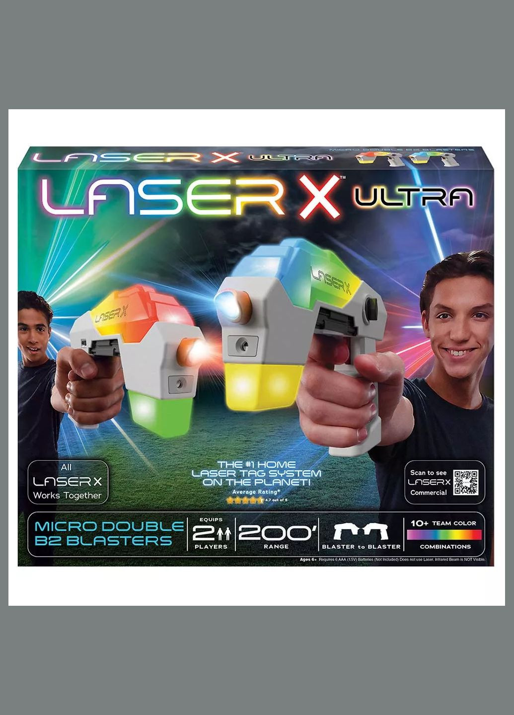 Ігровий набір для лазерних боїв Ultro Micro (87551) Laser X (326741518)