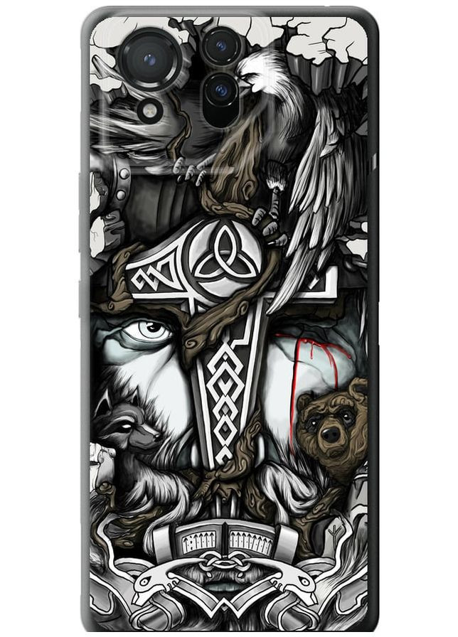 Силіконовий чохол 'Тату Вікінг' для Endorphone Asus ROG Phone 8 Pro (328294546)