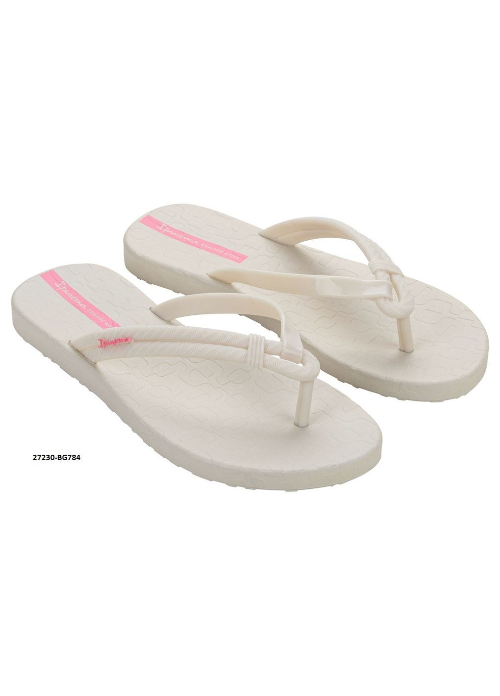 Бежевые женские вьетнамки Ipanema