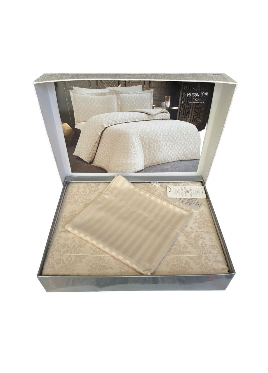 Комплект постельного белья Emerald Beige бамбук 220-200 см Maison D'or (321999535)