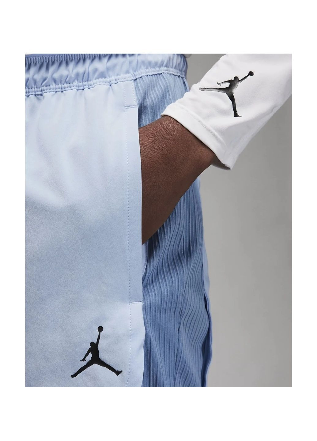 Мужские шорты Dri-Fit Sport Light Blue Air Jordan (366038934)