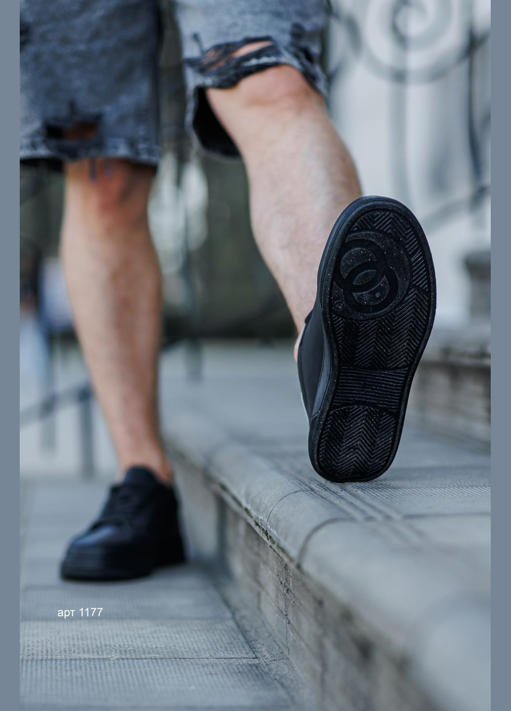 Черные кеды мужские classic ked black No Brand