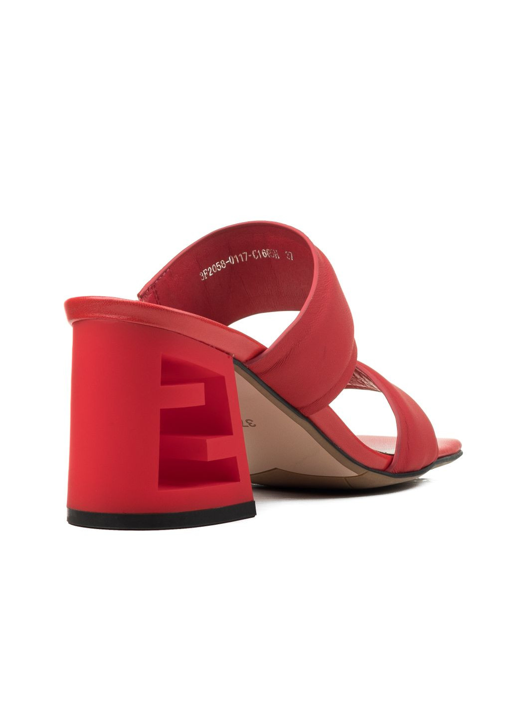 Красные шлепанцы (1218ла) Molka