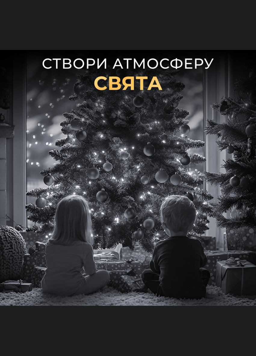 Гирлянда Роса нить 1000 LED длина 100 м с пультом от сети зеленая, белый Lucky Day Shop (311309209)