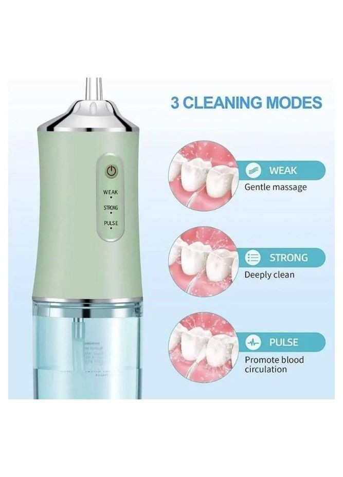 Портативний іригатор для порожнини рота 230 мл Portable Oral Irrigator No Brand (348118965)