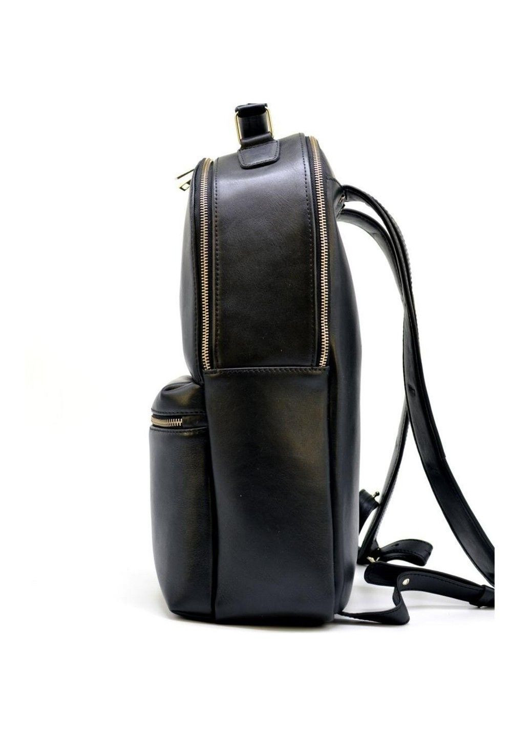 Кожаный черный мужской рюкзак ta-4445-4lx TARWA (341317101)