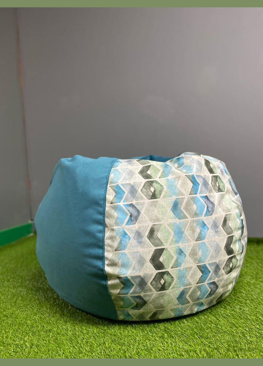 Крісло - мішок груша, L - 120х90 Багіра 11835+Desi DT8 SkyPuff (361258319)