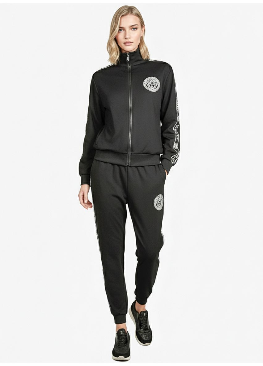 Жіночий спортивний костюм демісезонний Чорний Number Nine (363261691)