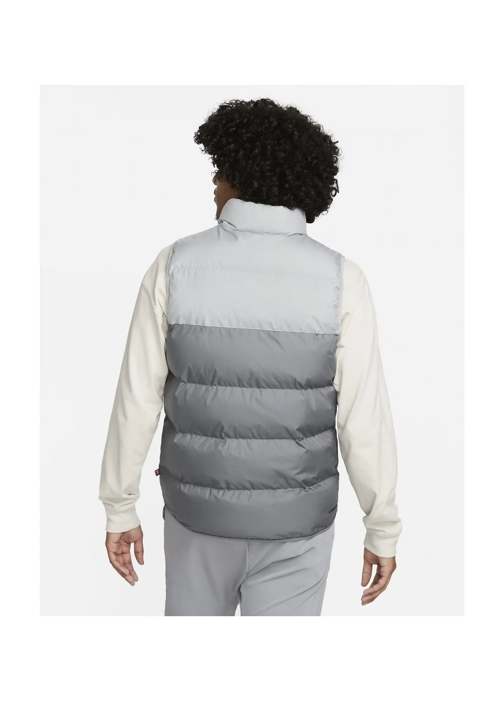 Жилетка мужская Storm-Fit Windrunner Grey Nike (365962219)