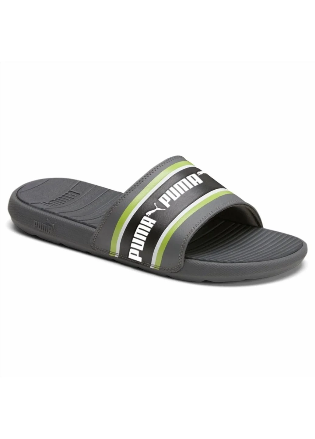 Тапочки чоловічі Cool Cat Stripe Repeat Slide Sandals Grey 385887-02 Puma (391225704)