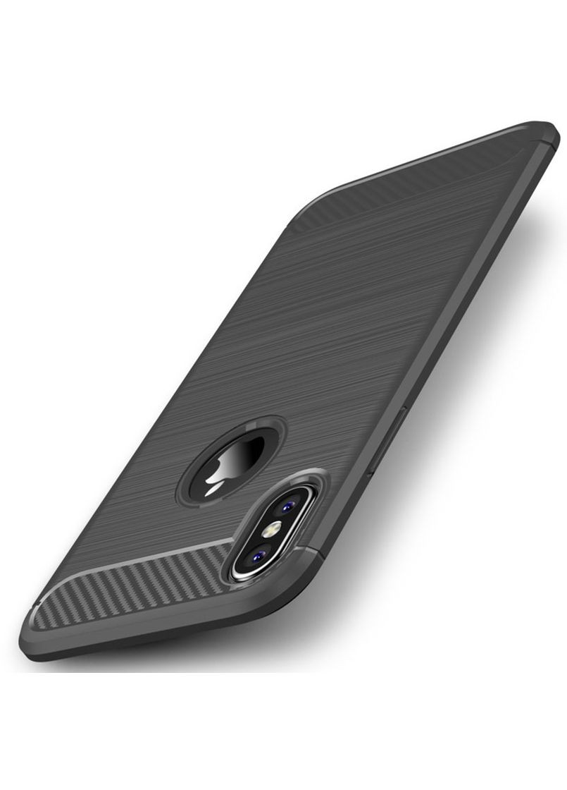 Чехол-накладка TPU Slim iPhone X Gray iPaky (301781434)