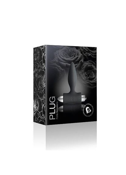 Анальный вибратор Rocks Off Petite Sensations – Plug Black Rocks-Off (297573108)