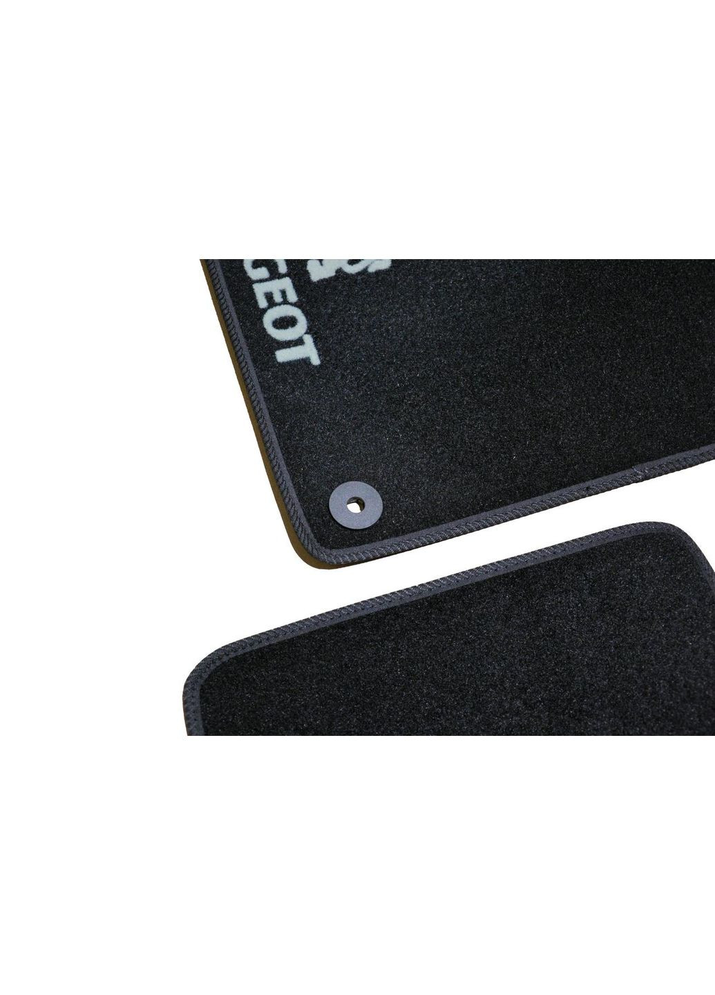 Ворсові килимки в салон для Пежо / Peugeot (2010-2018) /Чорні 5шт BLCCR1481 Beltex 508 (360617099)