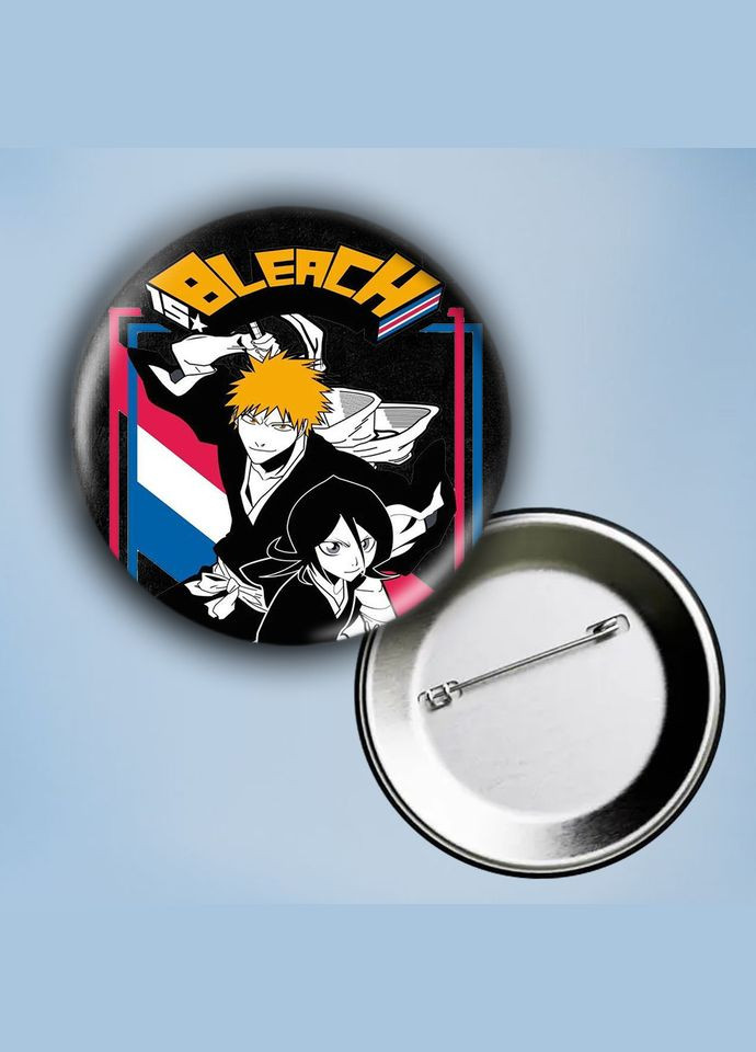 Значок на булавке Аниме Блич #48 металлический 56 мм No Brand (304509526)