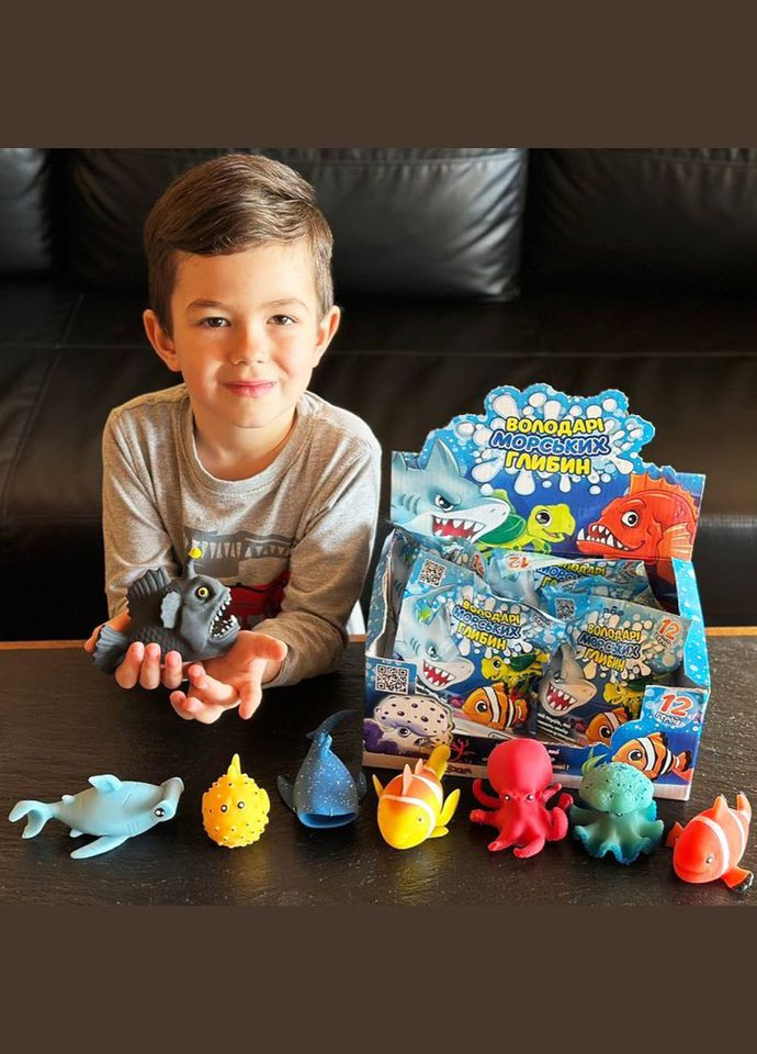 Стретчияграшка Обладатели морских глубин 115/CN22 в виде животного sbabam (304408485)