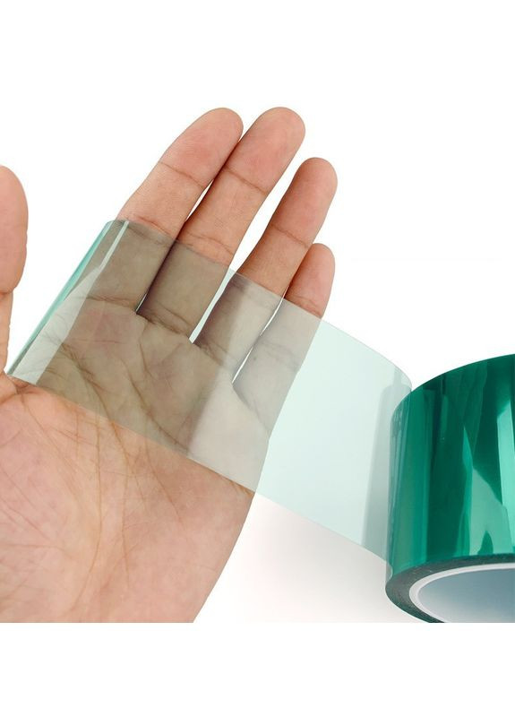 Поліестерова стрічка 3M 8992 Polyester Tape ширина 50.8 ми довжина 65.8 м Translucent Green 3М (362046024)
