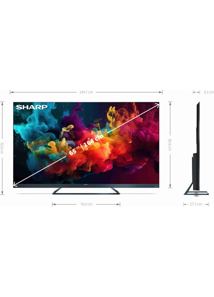 Телевизор 65FQ5EG (4T-C65FQ5EM2AG) Sharp (360796074)