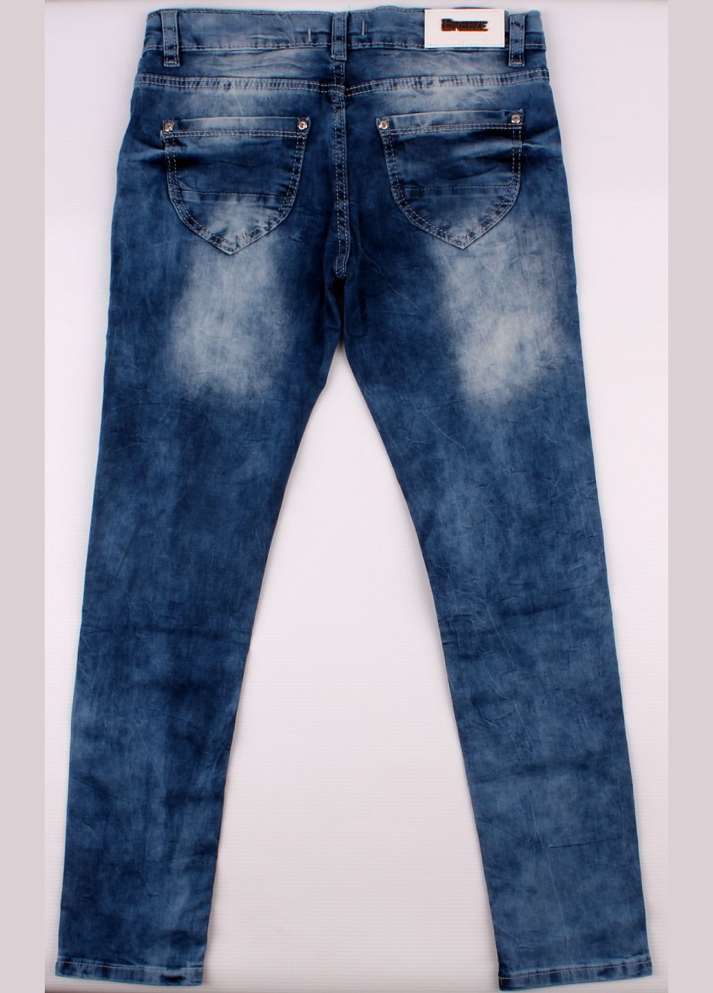 Голубые демисезонные брюки Breeze