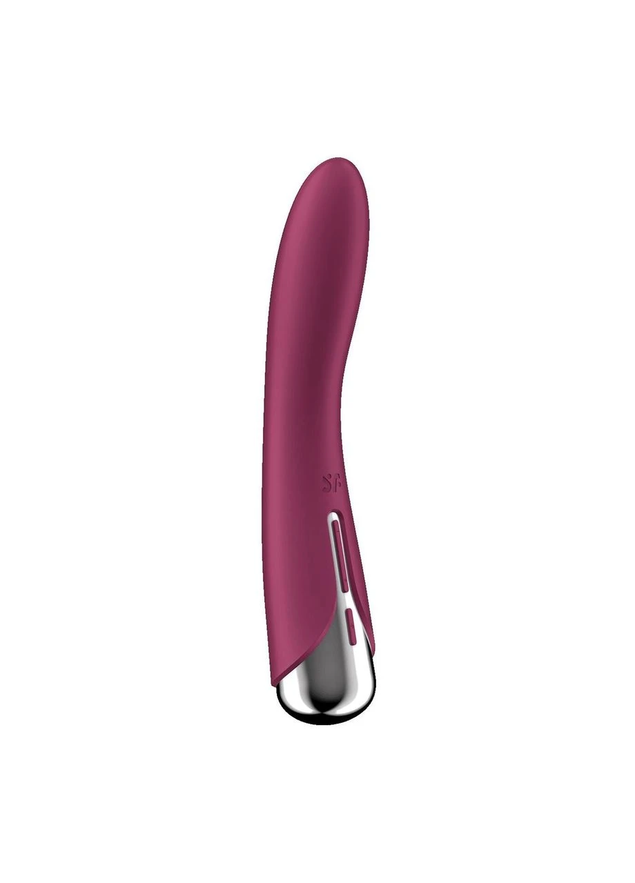 Вибратор точки G с вращением Spinning Vibe 1 Red, 2 мотора Satisfyer (303885293)