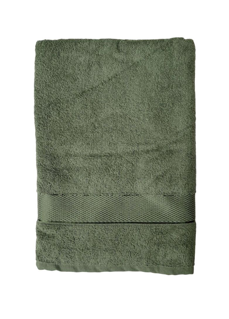 Aisha Home Textile рушник махровий aisha — 70*140 (400 г/м²) зелений виробництво -