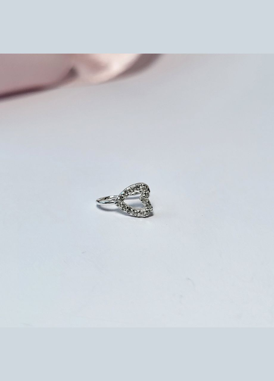 Брошка-шпилька шпилька срібна Квітка України з жовтими та блакитними Кам'яними срібло 925 проби 6061 1.5 г No Brand (306742052)