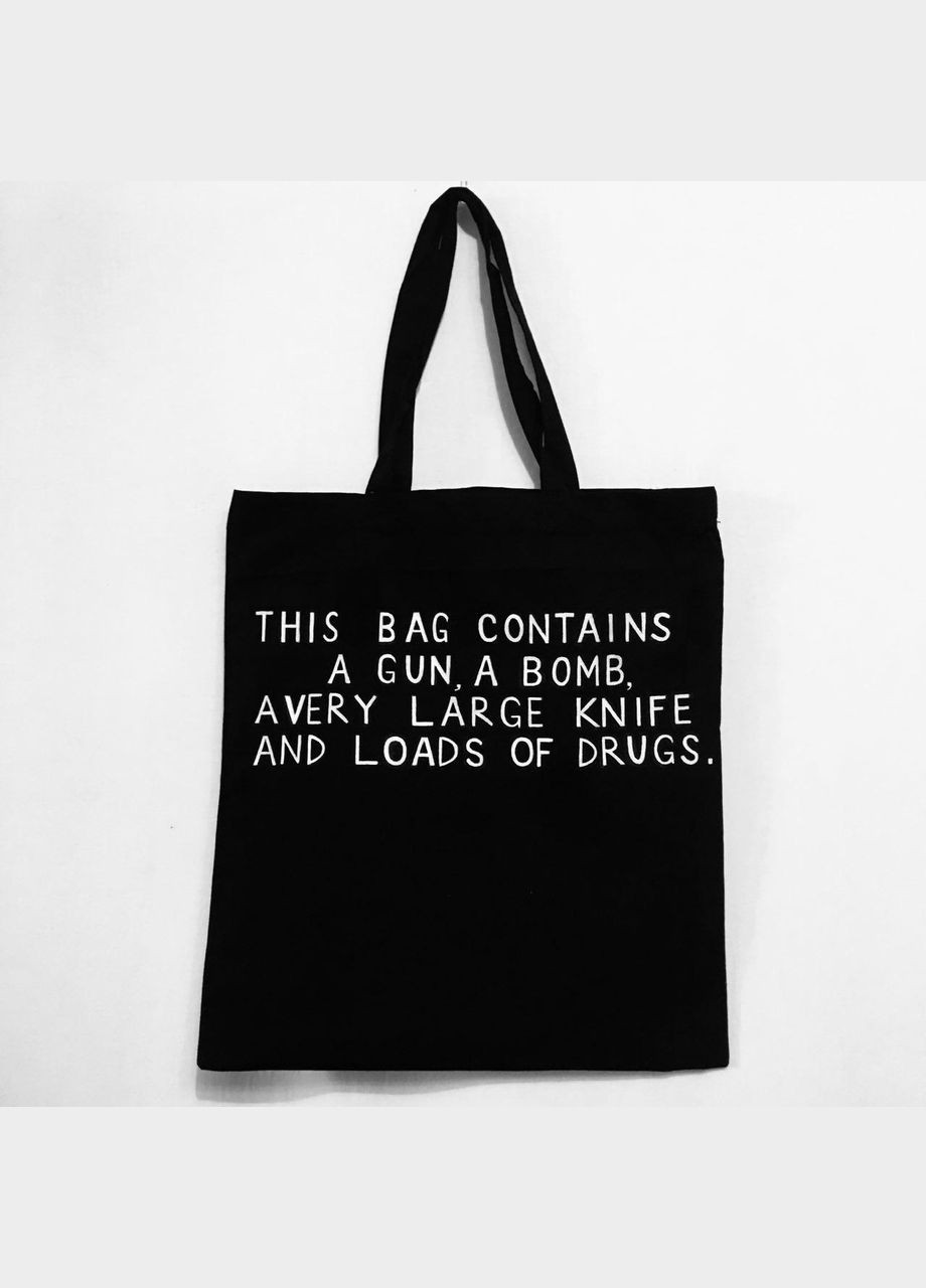 Еко сумка шопер з написом "Perfect bag" Handmade (292713428)