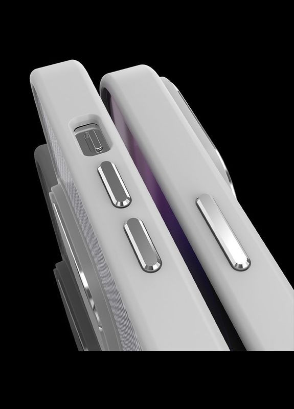 Чохол TPU+PC Carbon Mirage with MagSafe для Apple iPhone 13 Pro Max Grey No Brand (345636741)