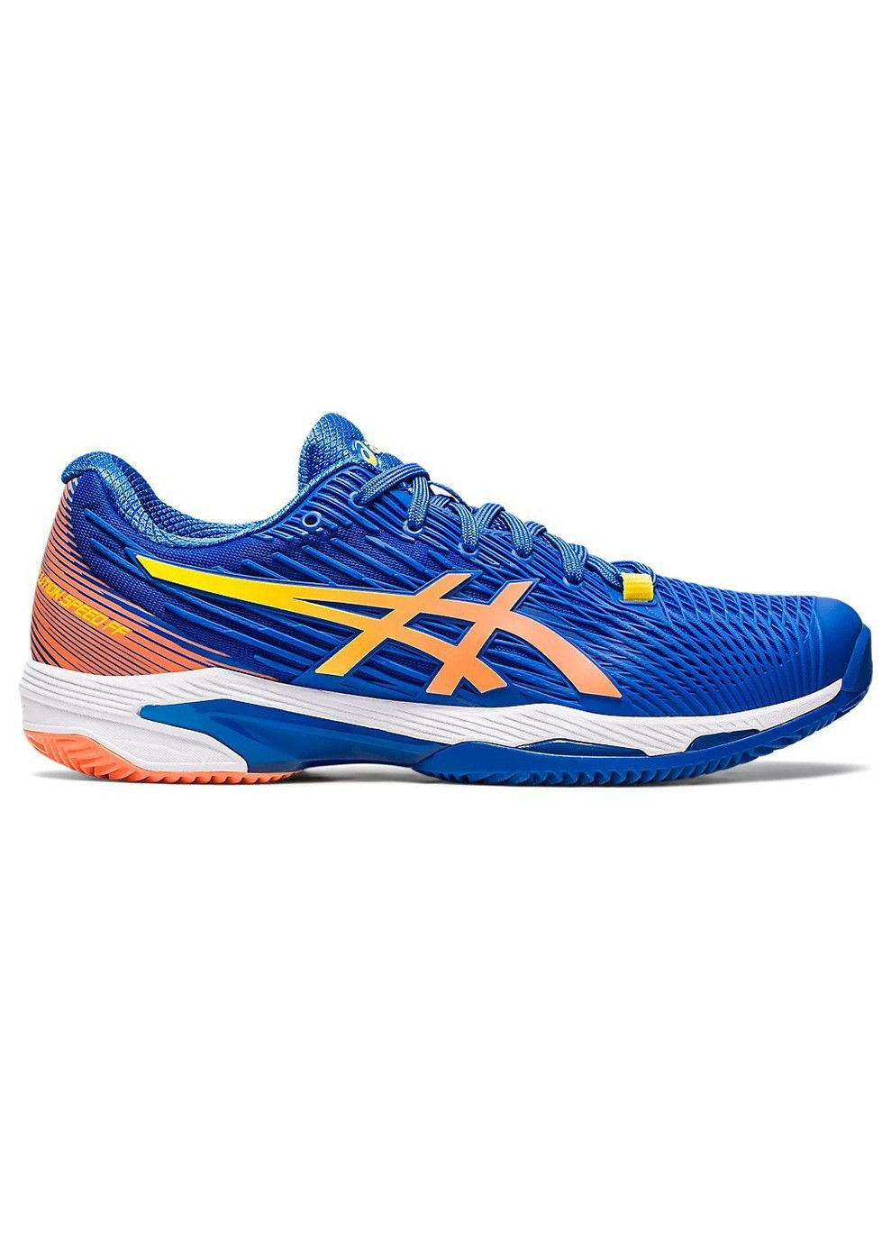 Синій Осінні кросівки чол. solution speed ff 2 clay blue/orange Asics