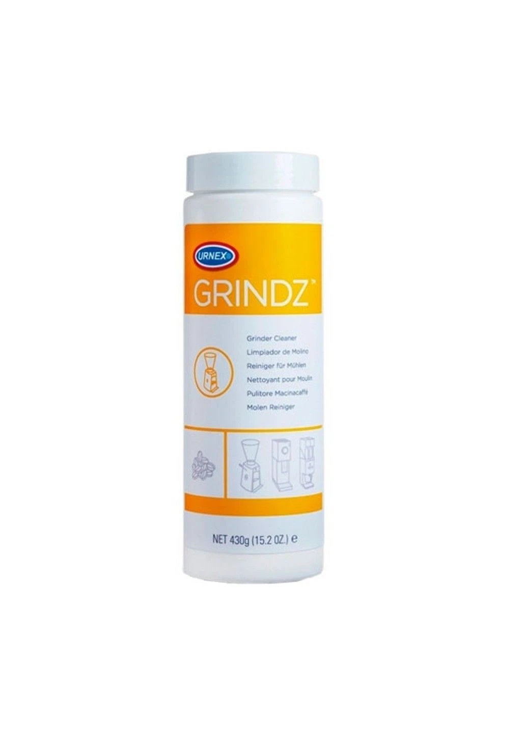 Таблетки від кавових олій Grindz 430 г Urnex (401722738)