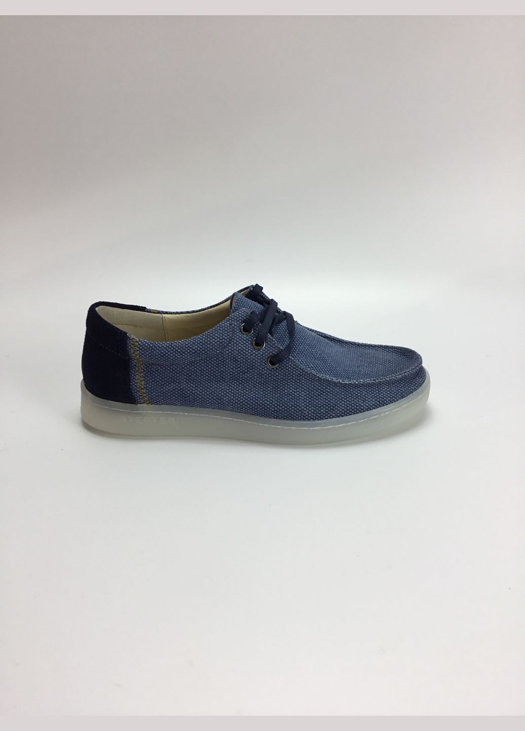 Синие женские мокасины синие Stepter