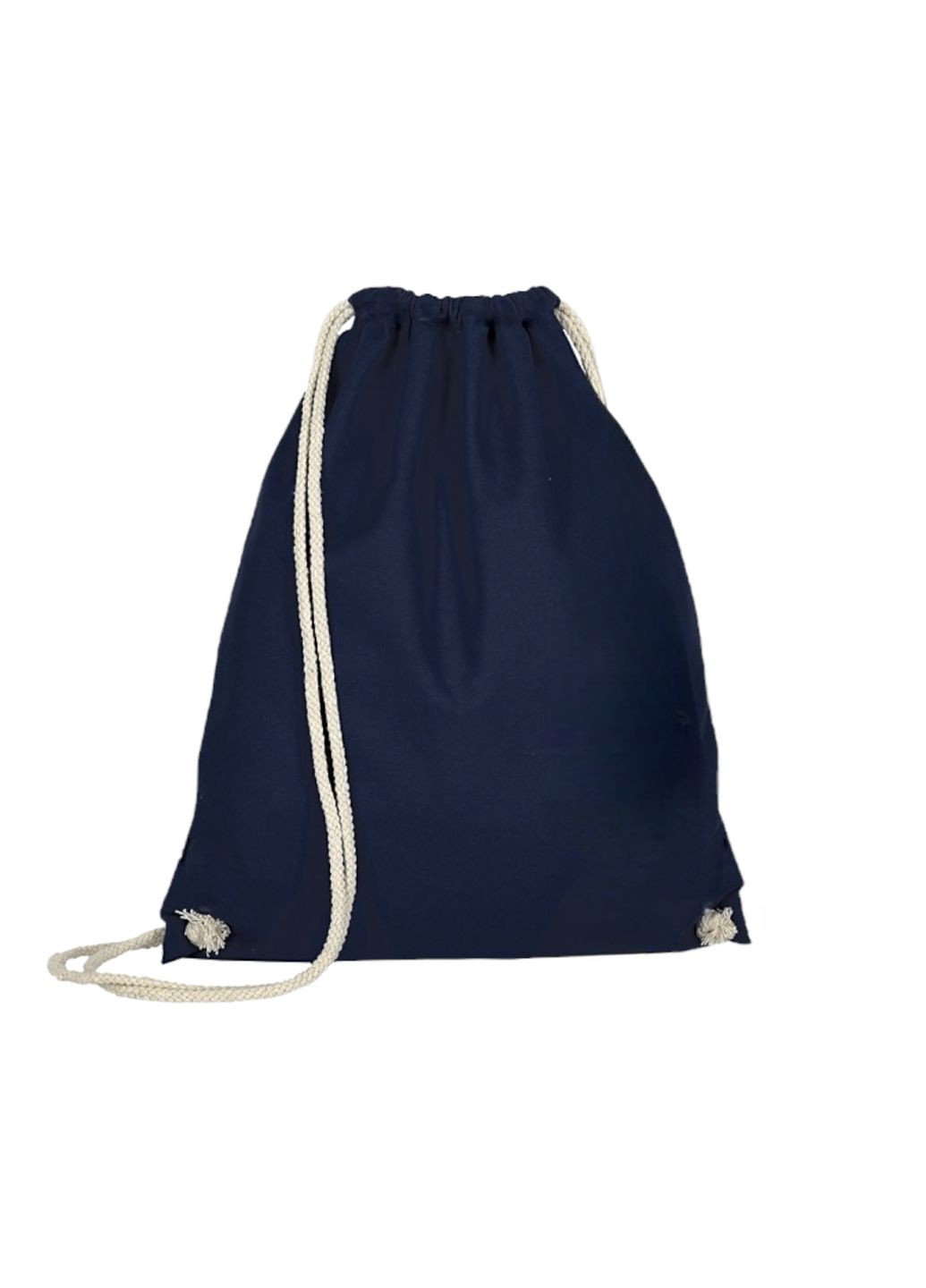 Екорюкзак бавовняний синій колір 38х42 (Саржа 240 гр/м2) Ekoteks (322410483)