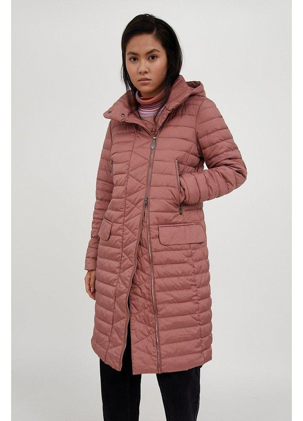 Рожева демісезонна куртка a20-12007-320 Finn Flare