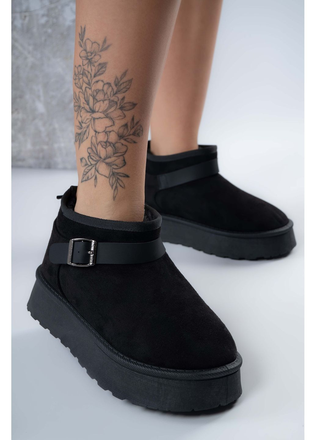 Уггі жіночі Where Uweare JHY-04-1 чорні 346735 Where Uwear (369920842)