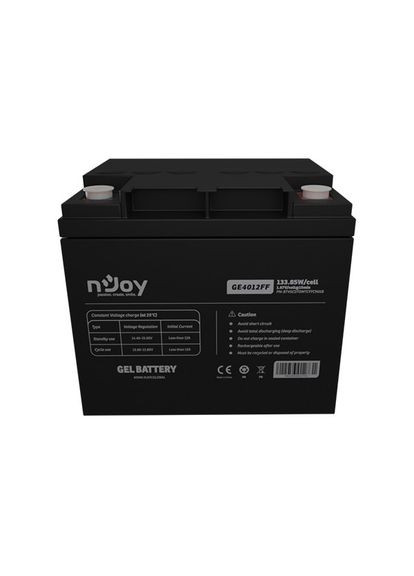 Аккумуляторная батарея GE4012FF 12V 40AH (BTVGCDTOMTCFFCN01B) GEL nJoy (315435505)