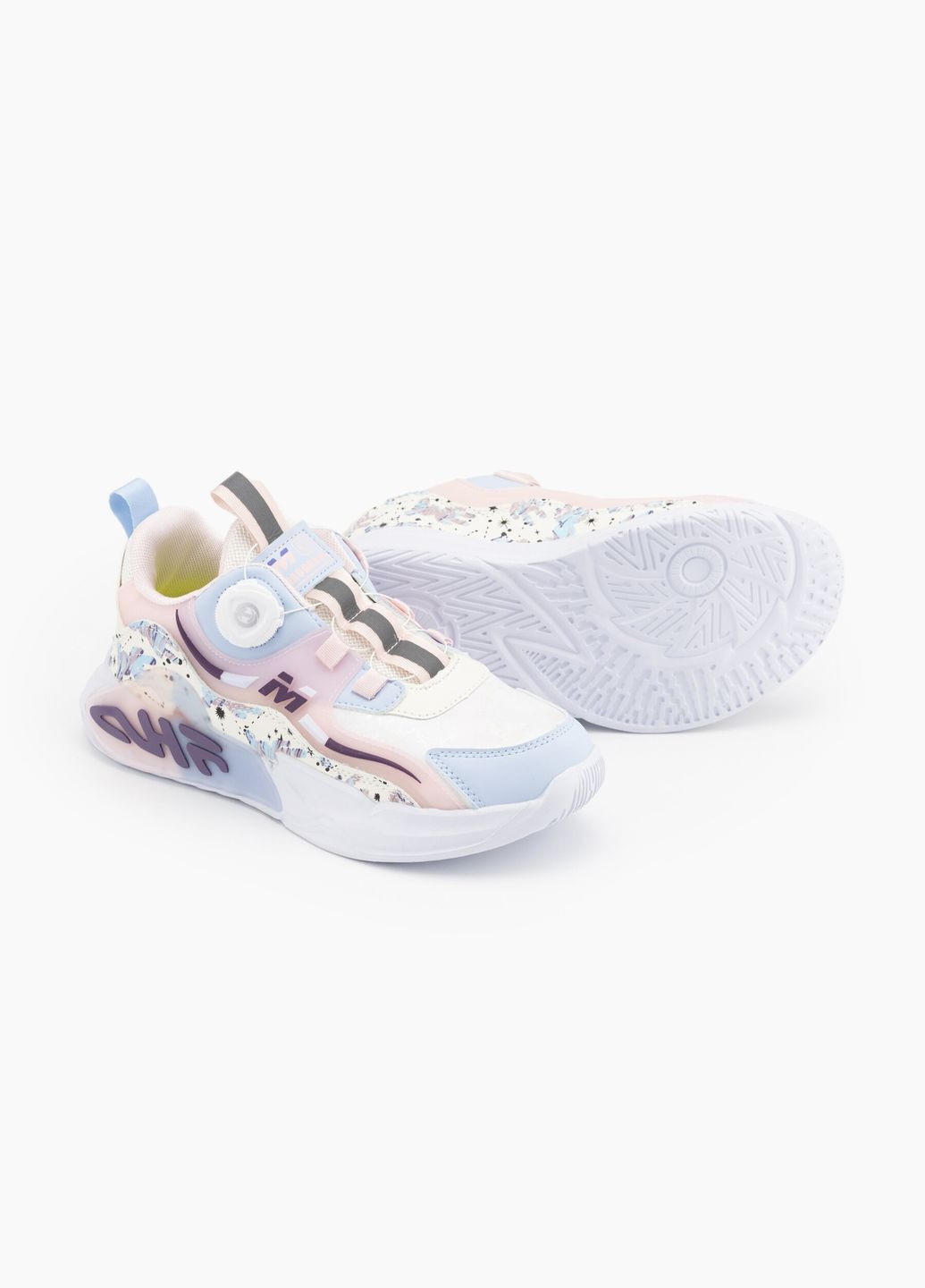 Білі всесезонні кросівки для дівчинки m2298-5 білий (2000989882329d)(sn) shop (2000989882329) No Brand