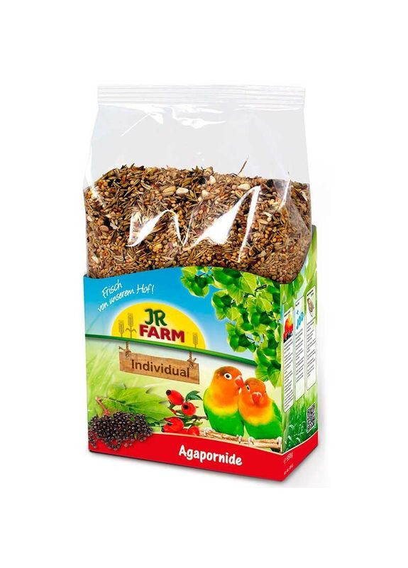 Полнорационный корм для попугаев неразлучников Birds Individual Love Birds - 1 кг JR Farm (327434275)