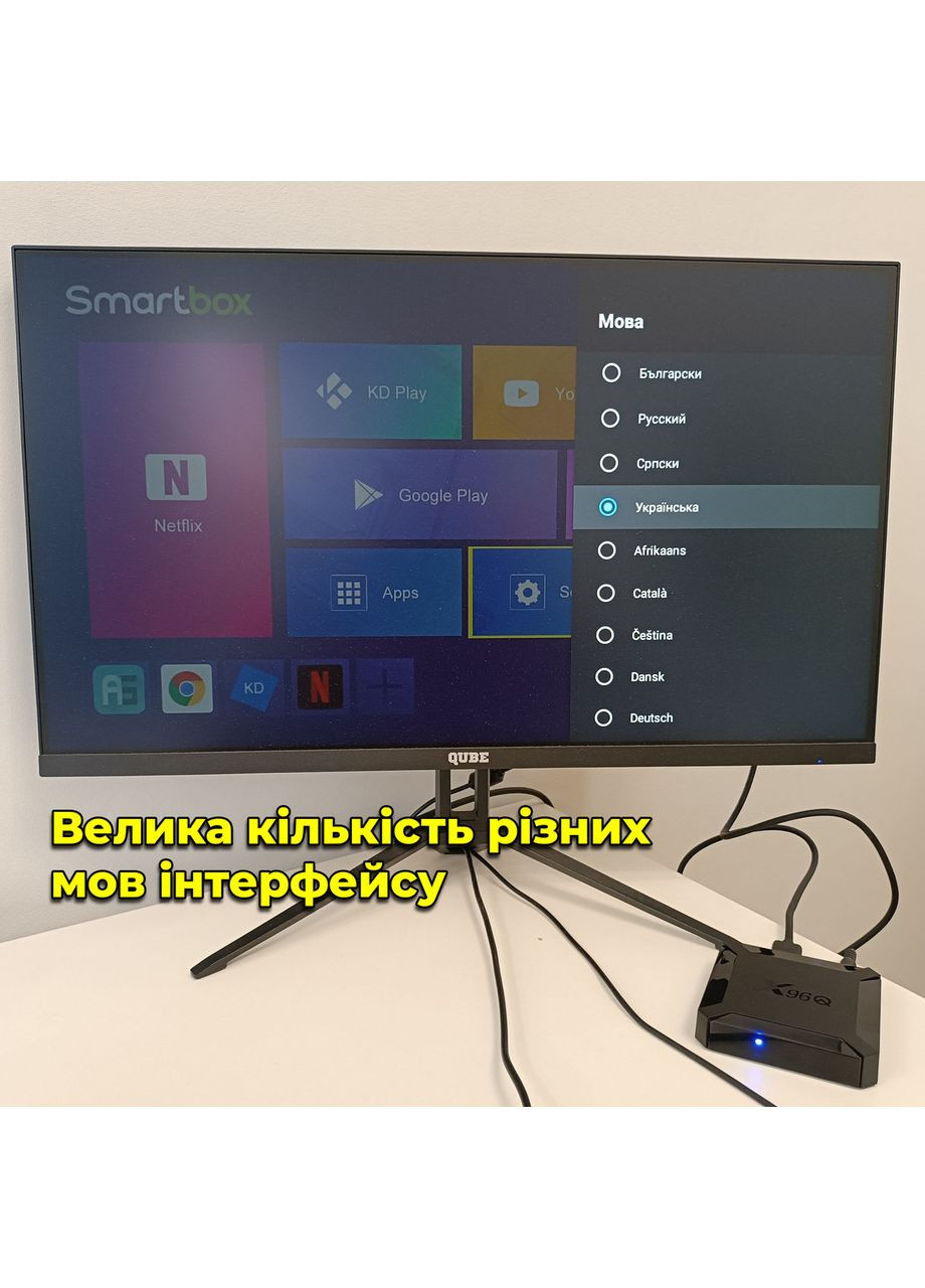 Smart TV приставка X96Q 2/16 Гб Smart TV Android Allwinner H313 X96 (323650806)