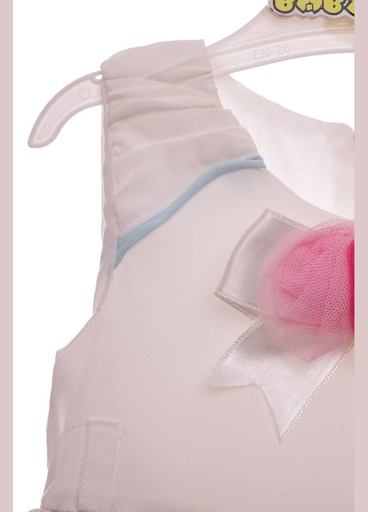 Голубое платье на змейке цветок голубое 80 см (50348) BABYKROHA (323469665)