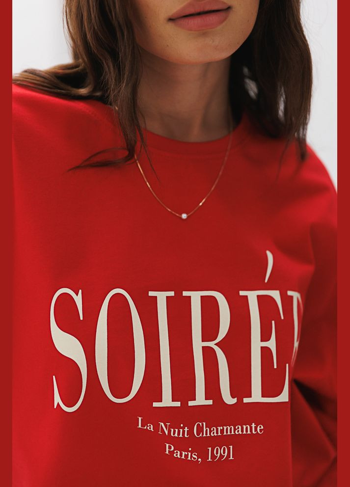 Женская футболка с принтом Soirée La Nuit Charmante Paris Arjen - (297509687)