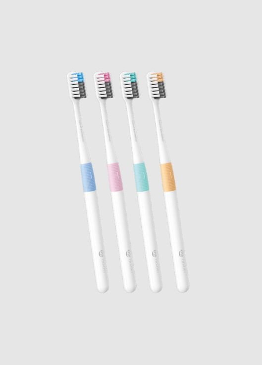 Набор зубных щеток BASS Toothbrush 4pcs NUN4006RT Dr.Bei (280877554)