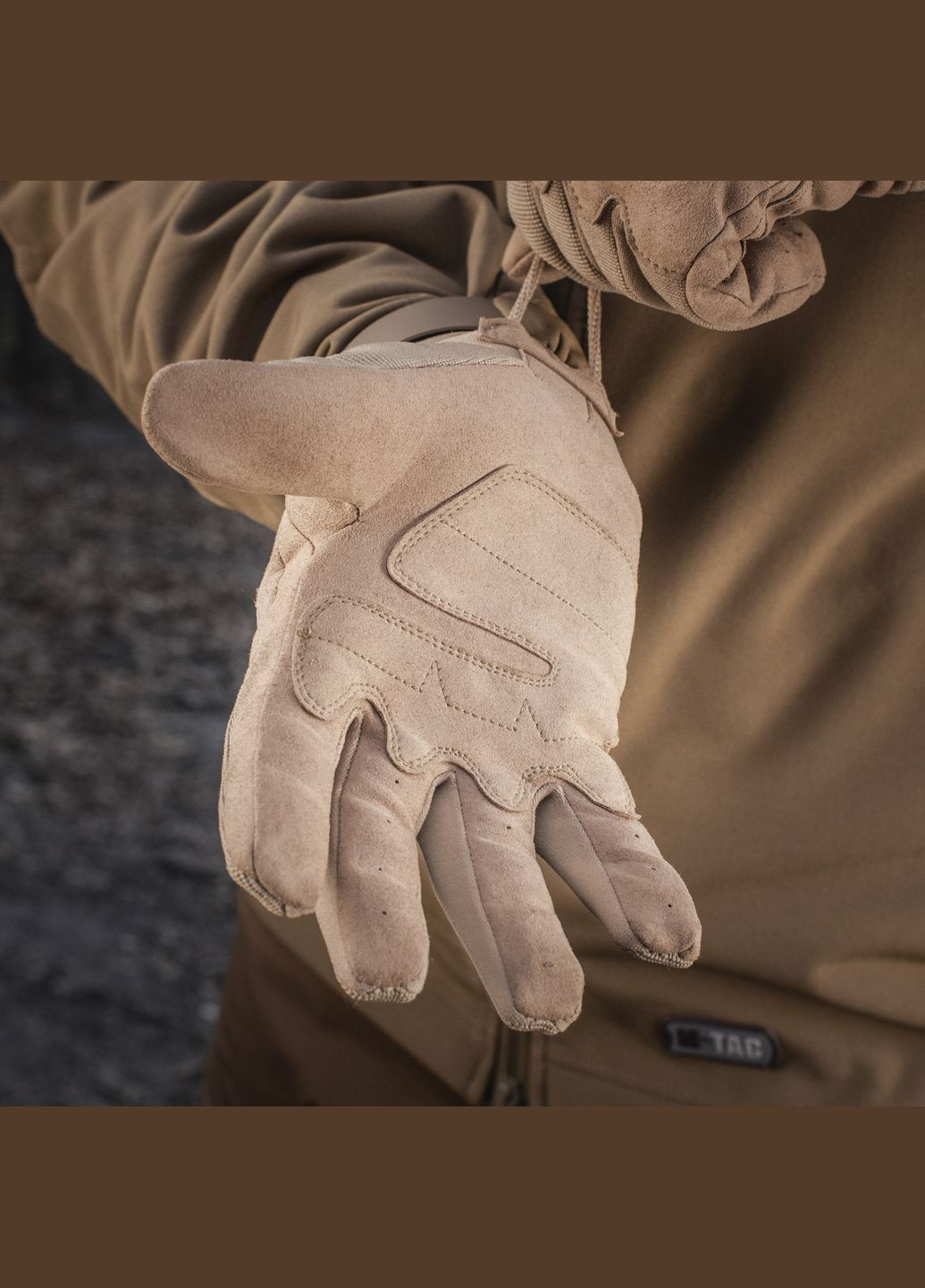 Перчатки Assault Tactical Mk.5 Khaki (M) M-TAC (303413071)
