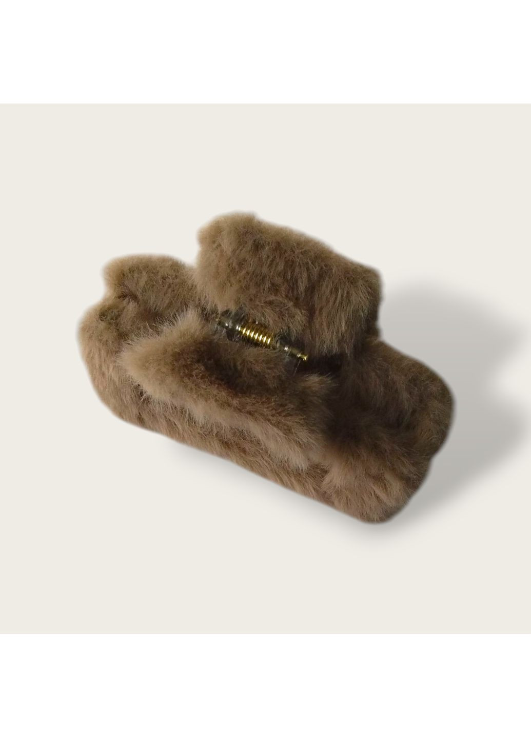 Заколка-краб для волос "Мех" No Brand (361220793)