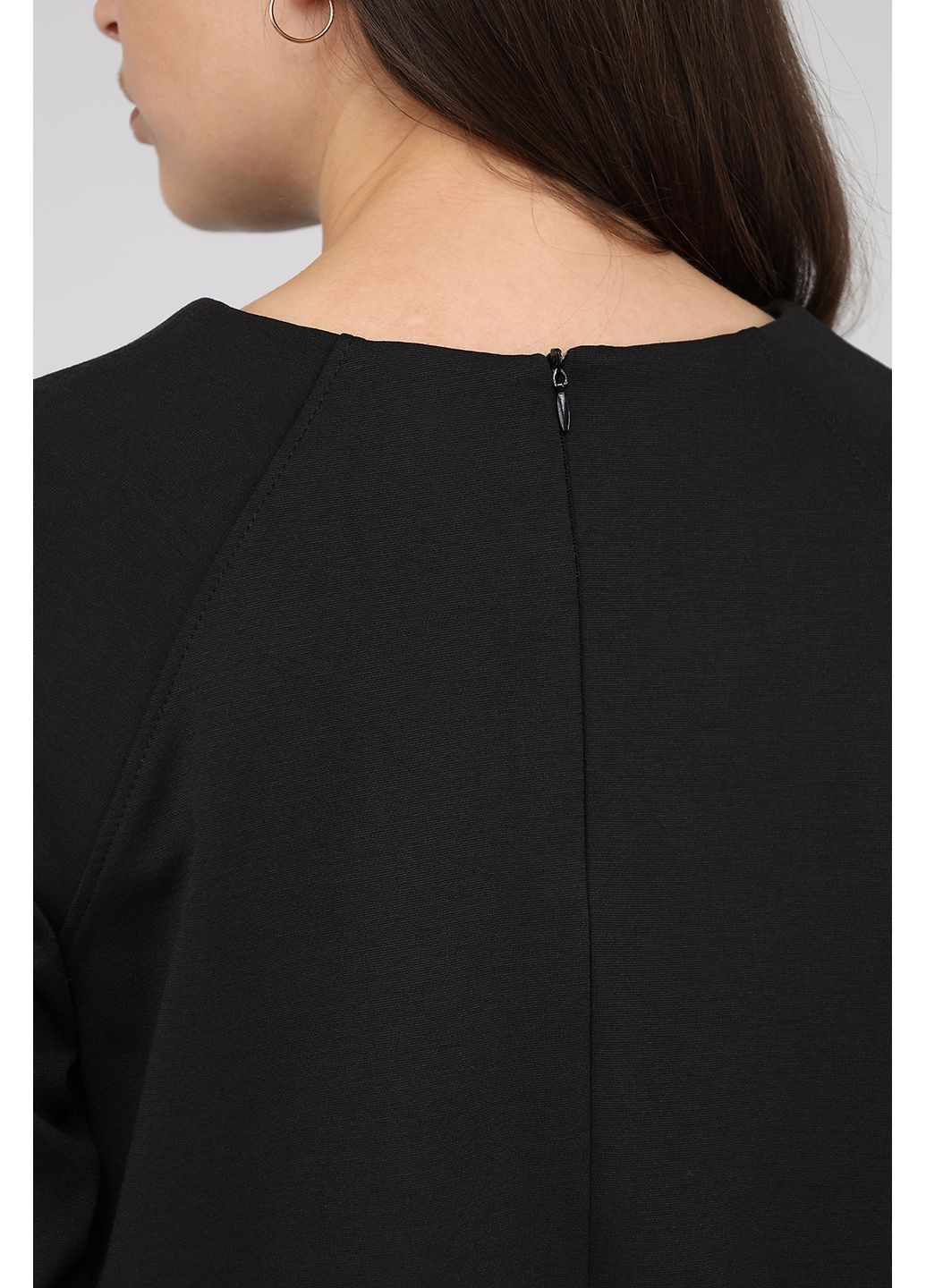 Черное платье женское цвет черный цб-00283462 Yuki