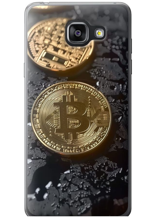 Силіконовий чохол 'Вулканійчний Bitcoin' для Endorphone Samsung Galaxy A5 (2016) A510F (289875486)