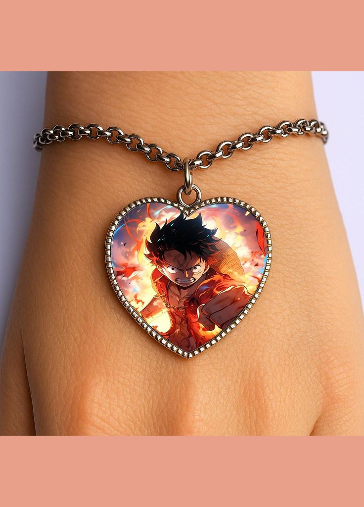 Браслет Аниме Ван Пис #014 (сердце) No Brand (329330749)